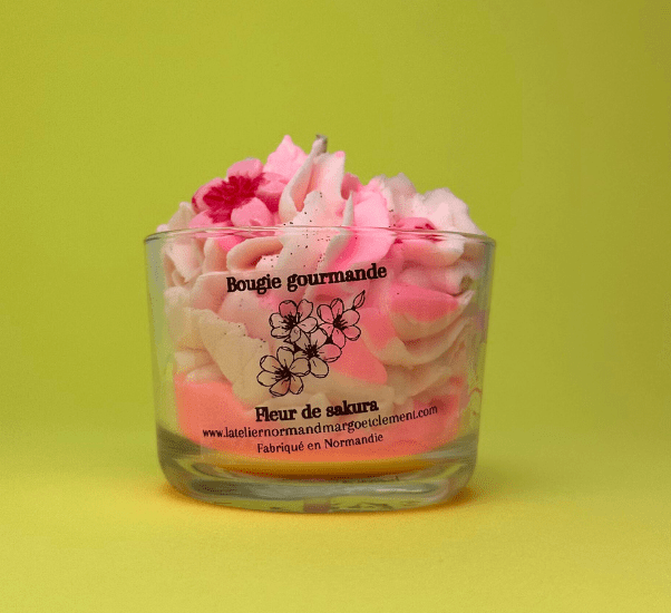 Bougie éphémère Fleur de sakura