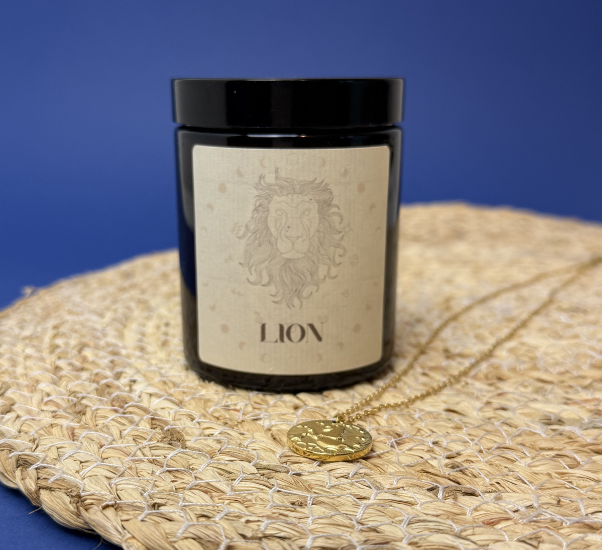 Bougie signe astrologique - Lion